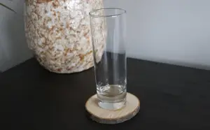 Onderzetter met schors Onderzetter met schors