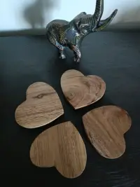 Onderzetter hartjes De Graveerkamer