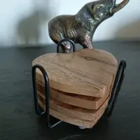 Onderzetter hartjes De Graveerkamer