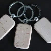 Houten sleutelhanger Houten sleutelhanger