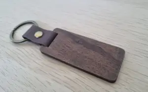 Houten sleutelhanger Houten sleutelhanger