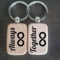 Duo sleutelhanger | De Graveerkamer