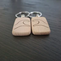 Duo sleutelhangers