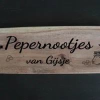 Pepernotenschaaltje met naam