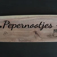 Pepernotenschaaltje met naam